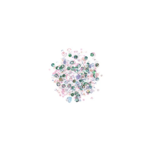 CEKINY OPALIZUJĄCE MIX 15G DPCE-098 MERMAIND DP CRAFT