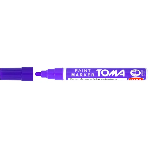 MARKER OLEJOWY PURPLE MEDIUM TOMA 5901133440914