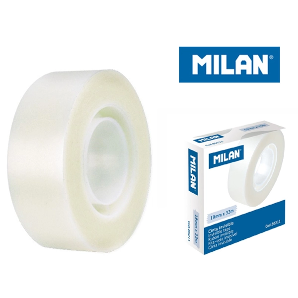 TAŚMA NIEWIDOCZNA 19X33 MM MILAN