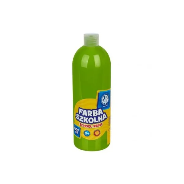 FARBA SZKOLNA 1000ML ASTRA LIMONKOWA