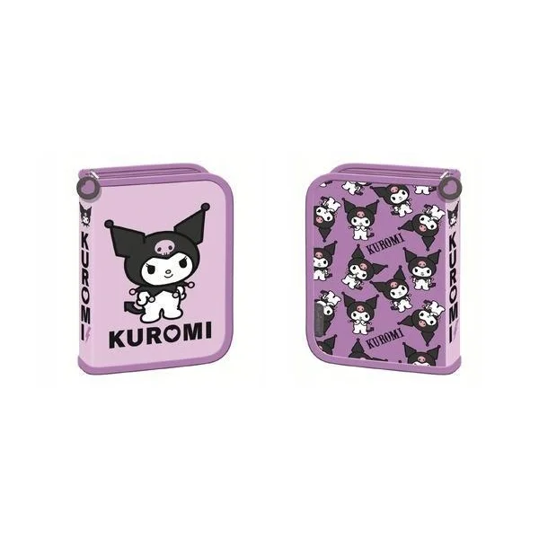 PIÓRNIK 2-KLAPKOWY KUROMI VIOLET ST.MAJEWSKI