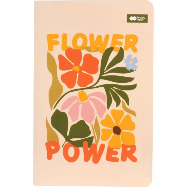 NOTES SZYTY BLOOM-BOHO 18x11,5CM 32 LINIA HAPPY COLOR