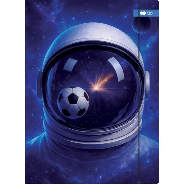 TECZKA Z GUMKĄ A4 COSMO BALL ASTRO HAPPY COLOR