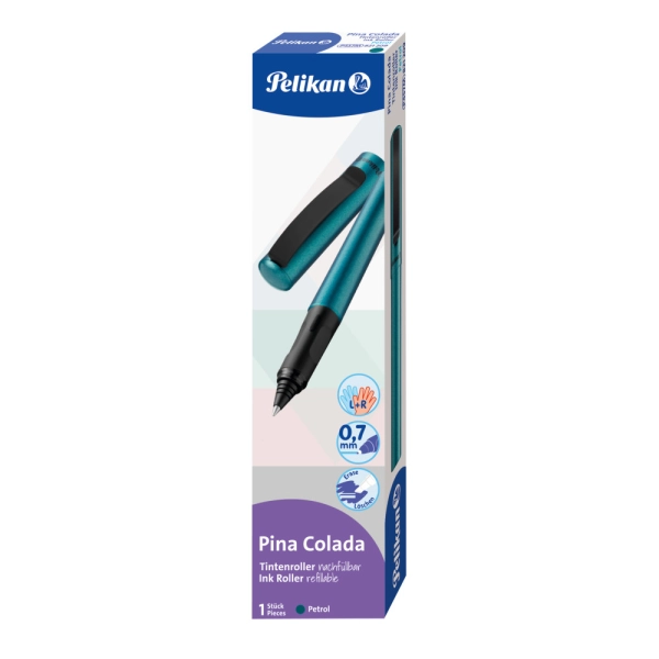 PIÓRO KULKOWE 0,7 MM PINA COLADA PELIKAN PETROL METALIK