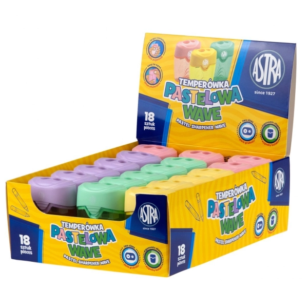 TEMPERÓWKA PODWÓJHNA PASTELOWA WAVE ASTRA