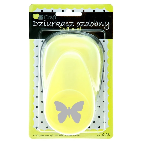 DZIURKACZ OZDOBNY 5CM JCDZ-120 DP CRAFT MOTYL