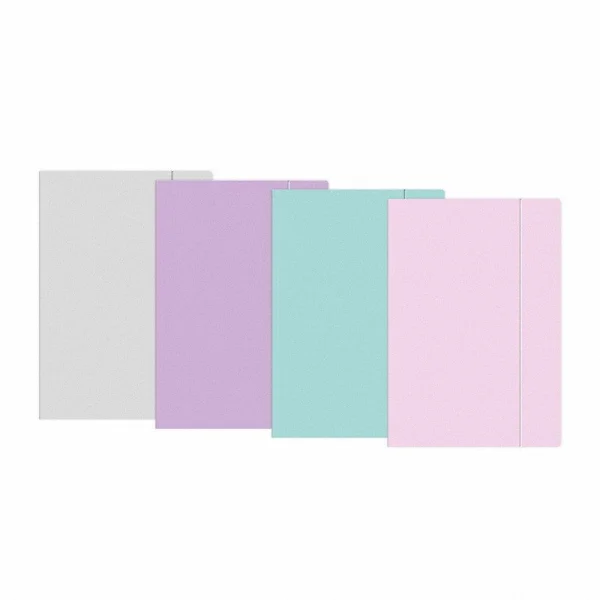 TECZKA A4 Z GUMKĄ PASTEL INTERDRUK